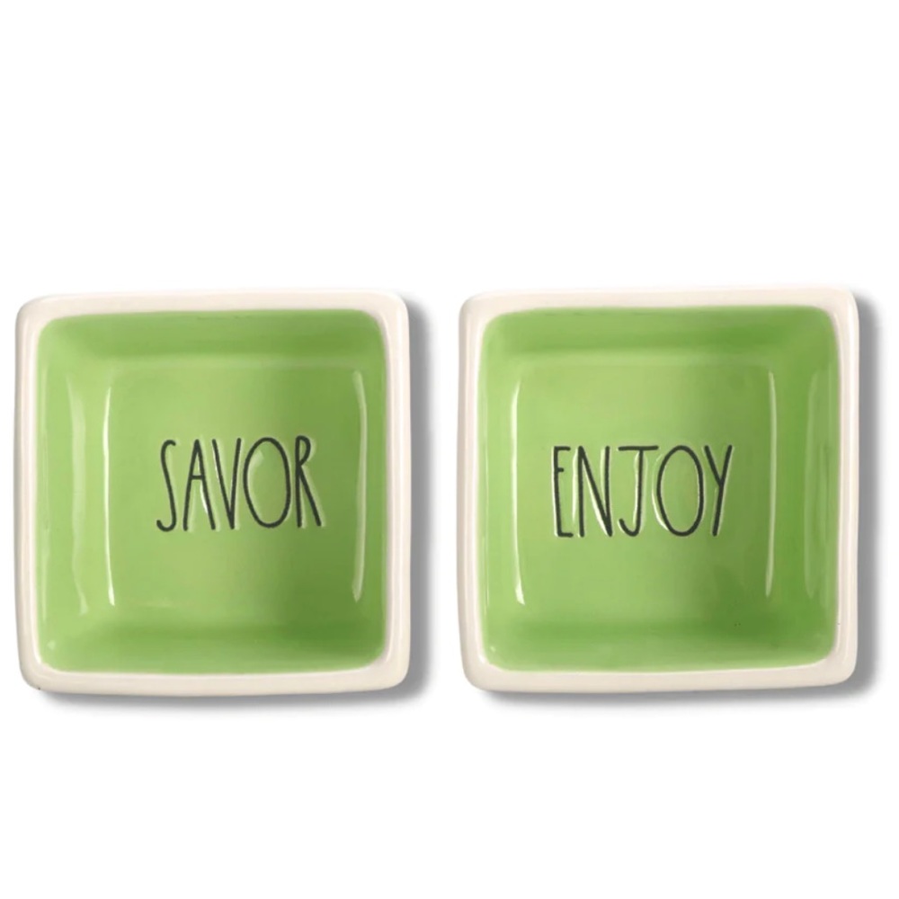 Rae Dunn Savor & Enjoy Bowls
